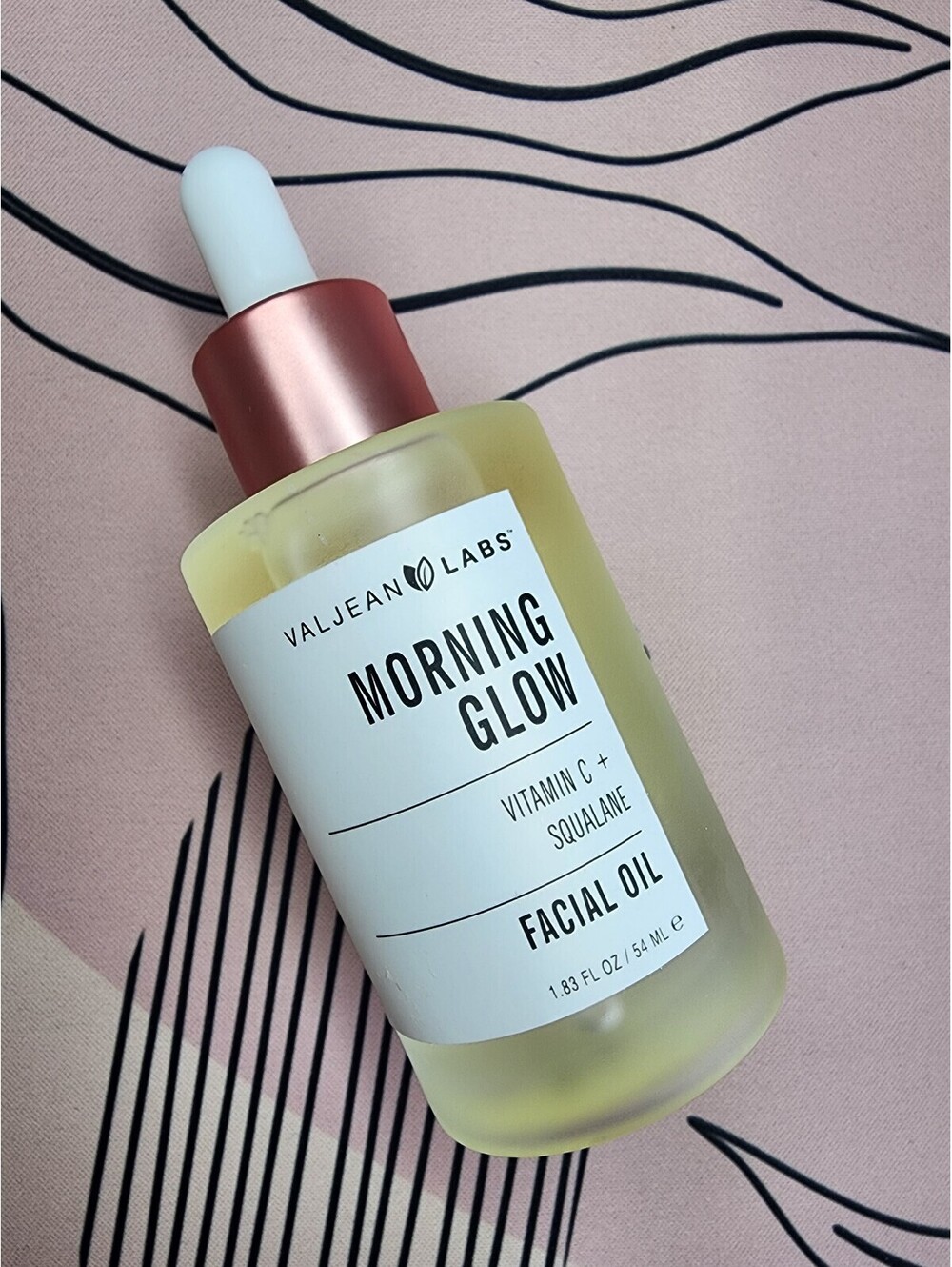 Valjean Labs Morning Glow Facial Oil with Vitamin C + Squalane - 1.83 fl oz